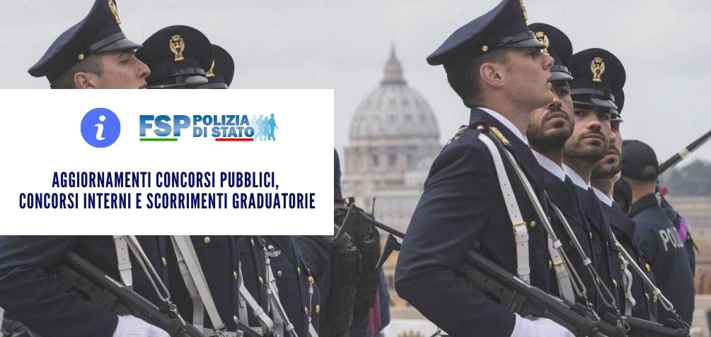 info concorsi - FSP Polizia di Stato