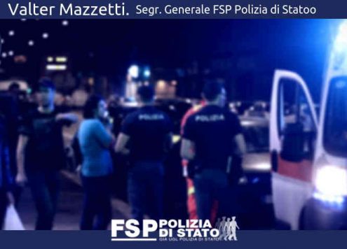 Agente aggredito Viareggio