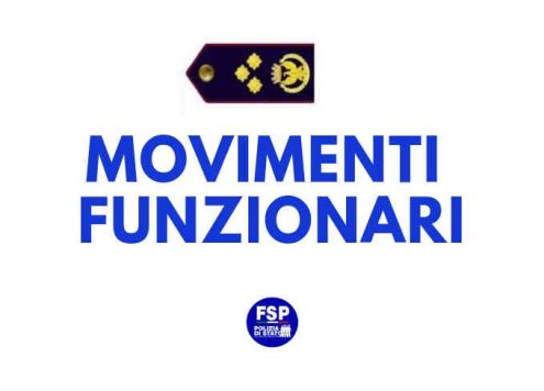 movimenti funzionari e 107 corso