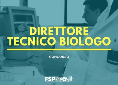 Concorso direttore tecnico biologo