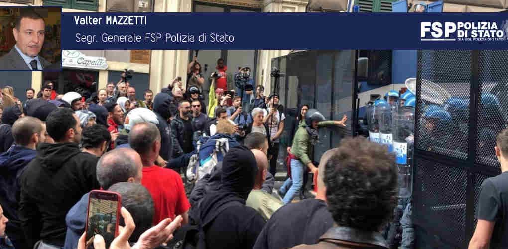 scontri genova