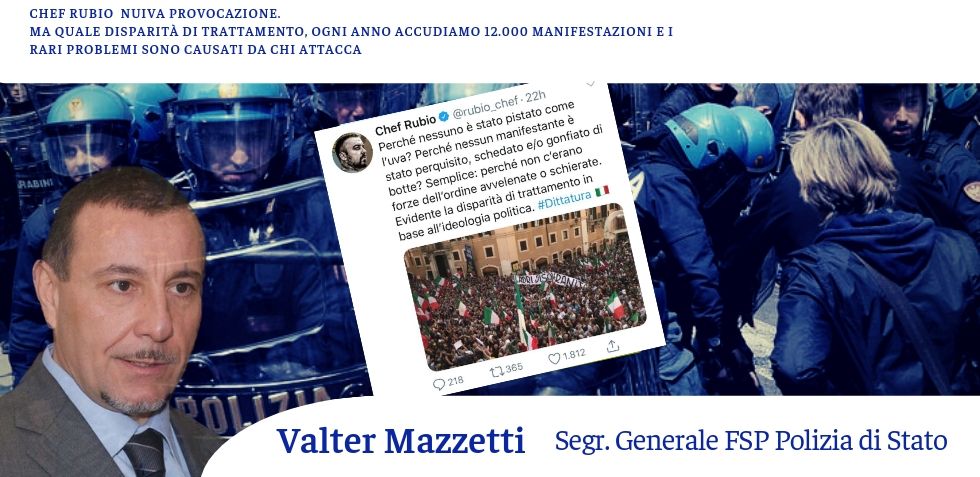 Nuova provocazione chef rubio