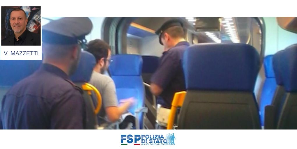 Senza biglietto aggredisce agenti di polizia