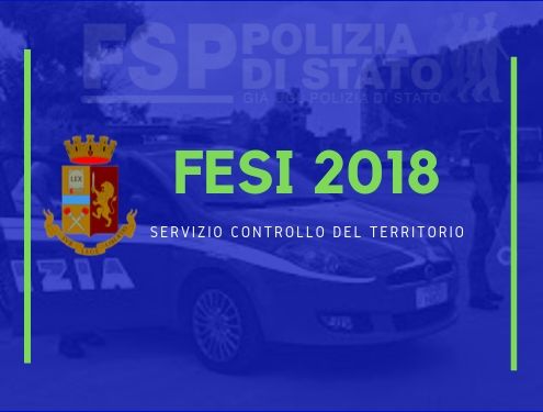 fesi 2018 servizio controllo del territorio