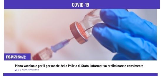 vaccino covid-19 polizia