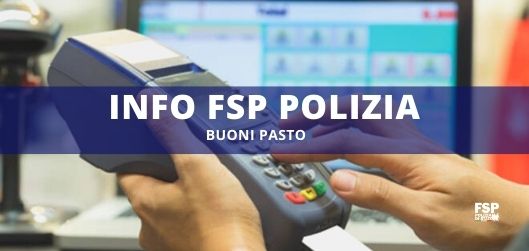 Buoni Pasto Info FSP Polizia