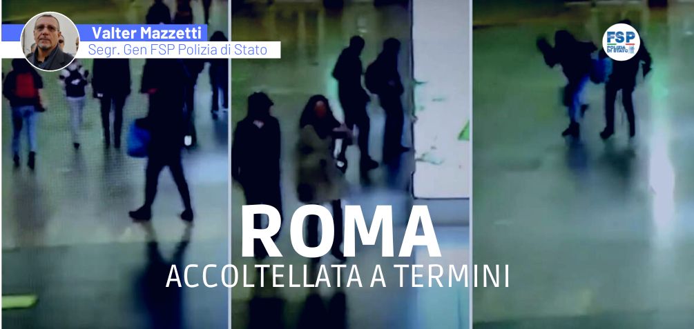 accoltellatore termini clochard